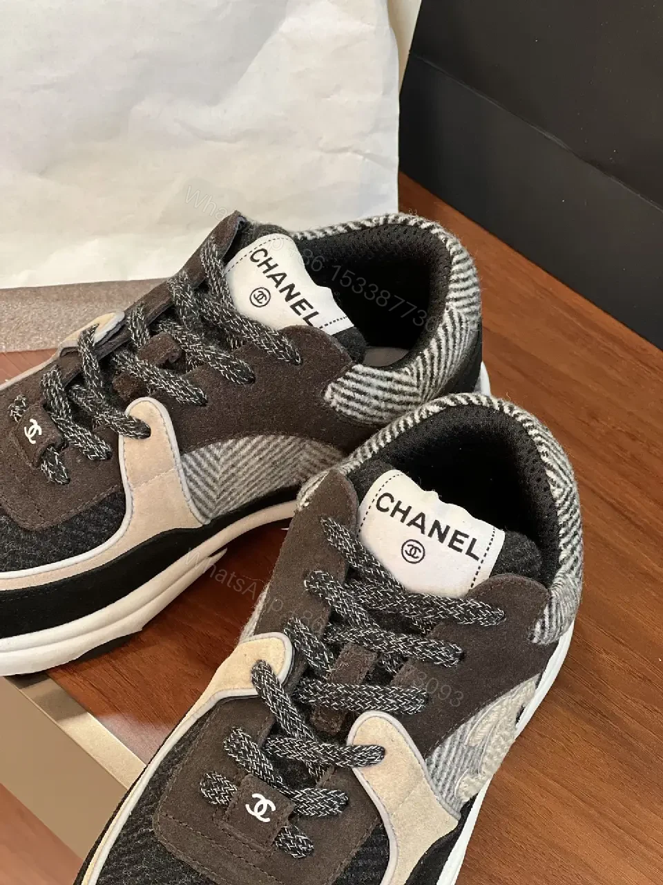 View 7 of Chic Chunky Runner Sneakers: Luxury Streetwear Comfort