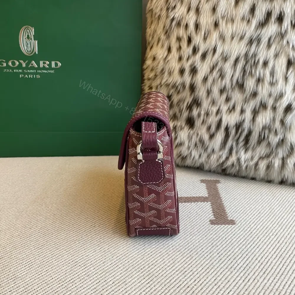 View 3 of 高仿GoyardBeluga限量版mini豆腐包紫色
