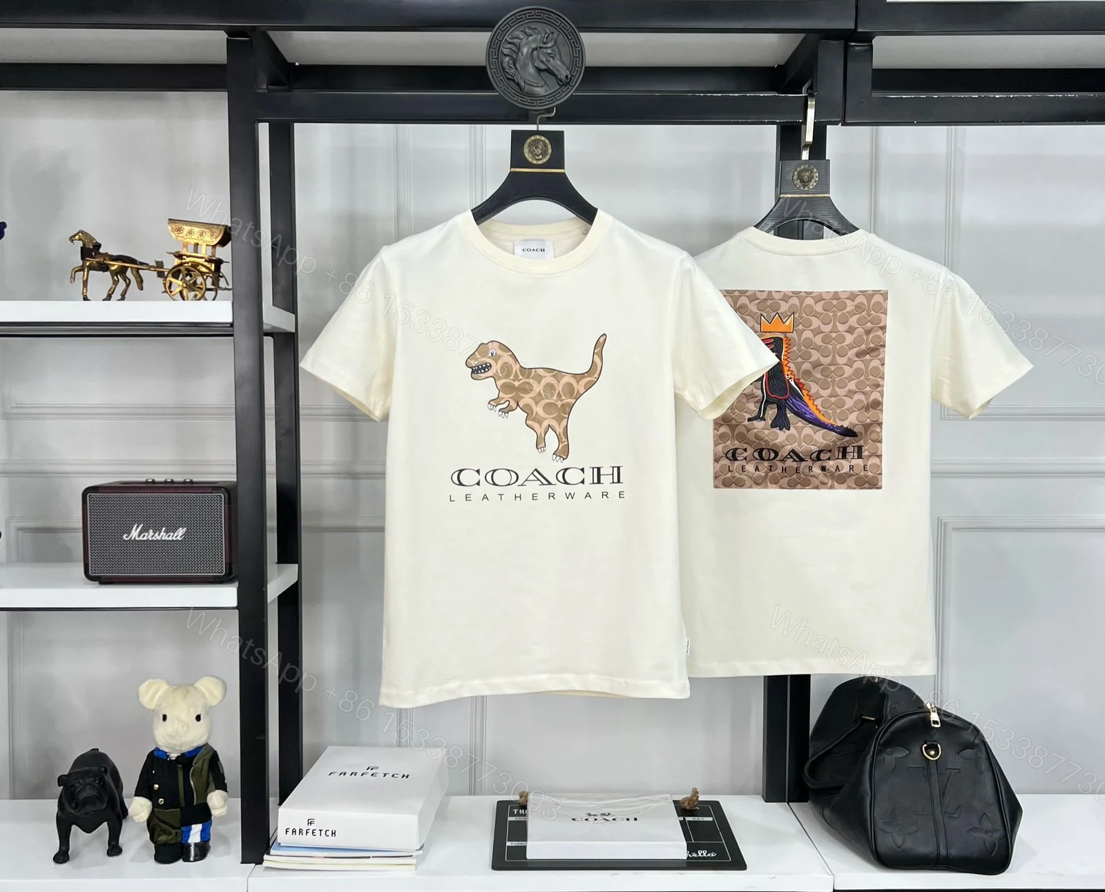 View 3 of FIRST COPY COACH ROUND NECK T-SHIRT