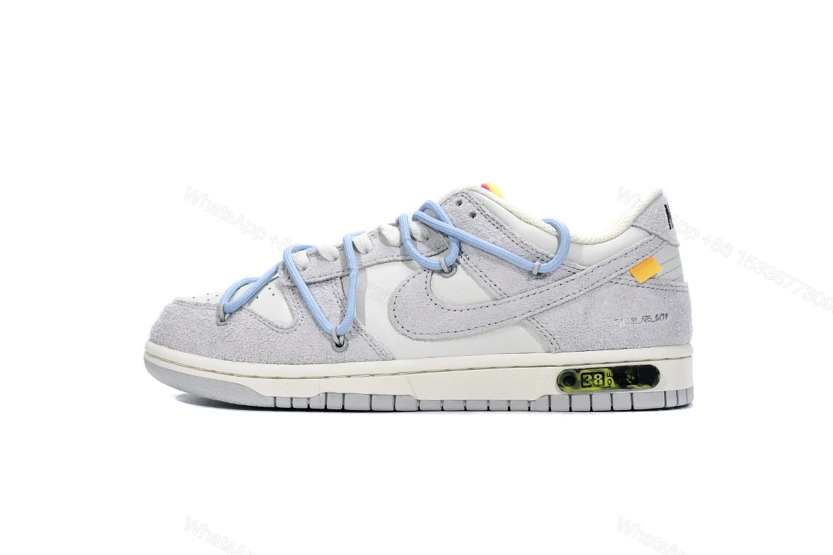 View 8 of OFF WHITE x Nike Dunk SB Low The 50 NO.38 DJ0950-113