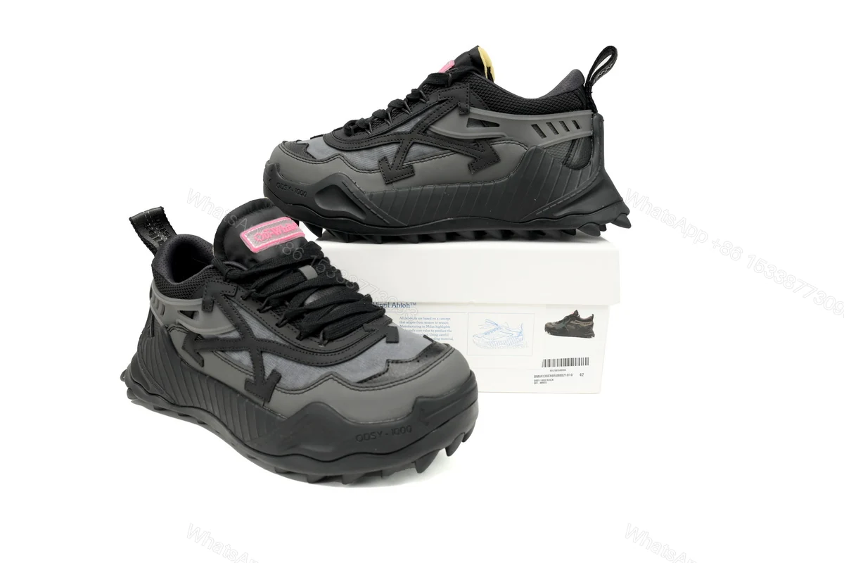 View 2 of OFF-WHITE Out Of White Black OMIA189F 23LEA005 21010