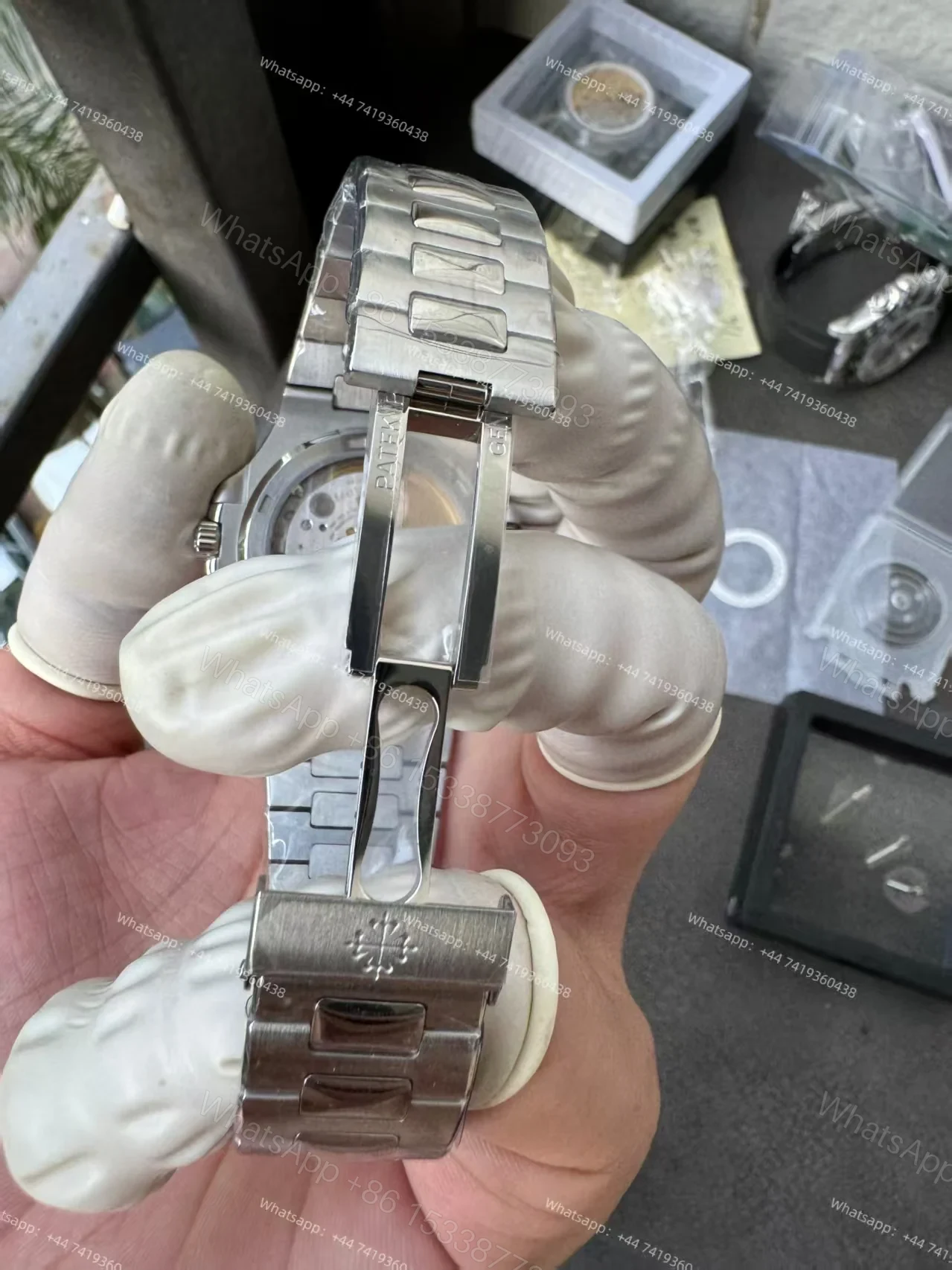 View 10 of Patek Philippe Super Clone Nautilus 5711 Green Dial 40MM