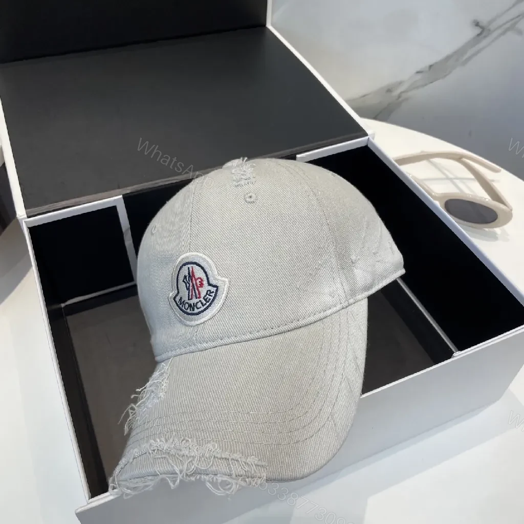 View 4 of Distressed Monogram Cap: Subtle Chic & Everyday Edge