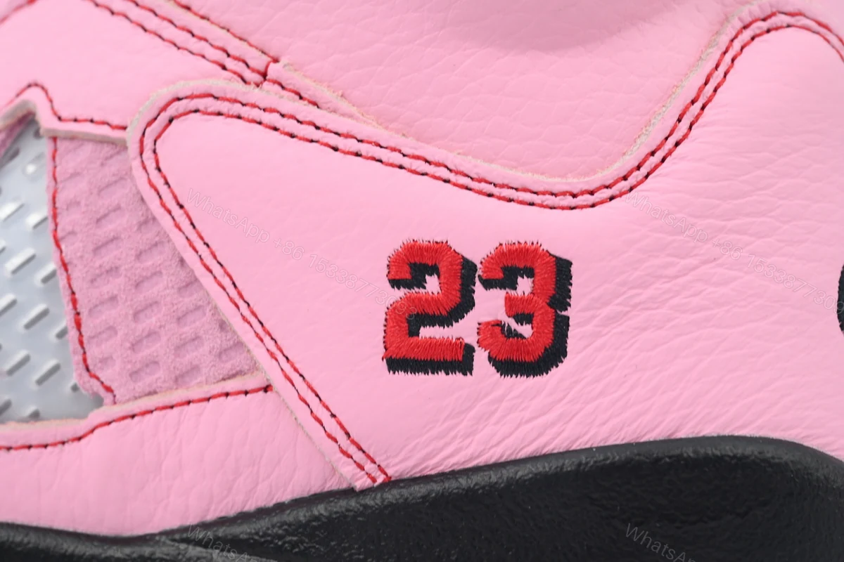 View 4 of Awake NY x Air Jordan 5 Retro 'Arctic Pink' DV4982-600