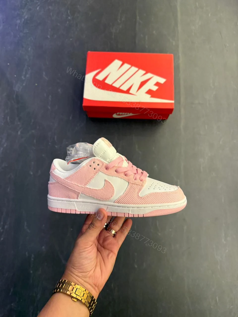 View 8 of FIRST COPY NIKE SB DUNK BESTIE PINK FOR GIRLS