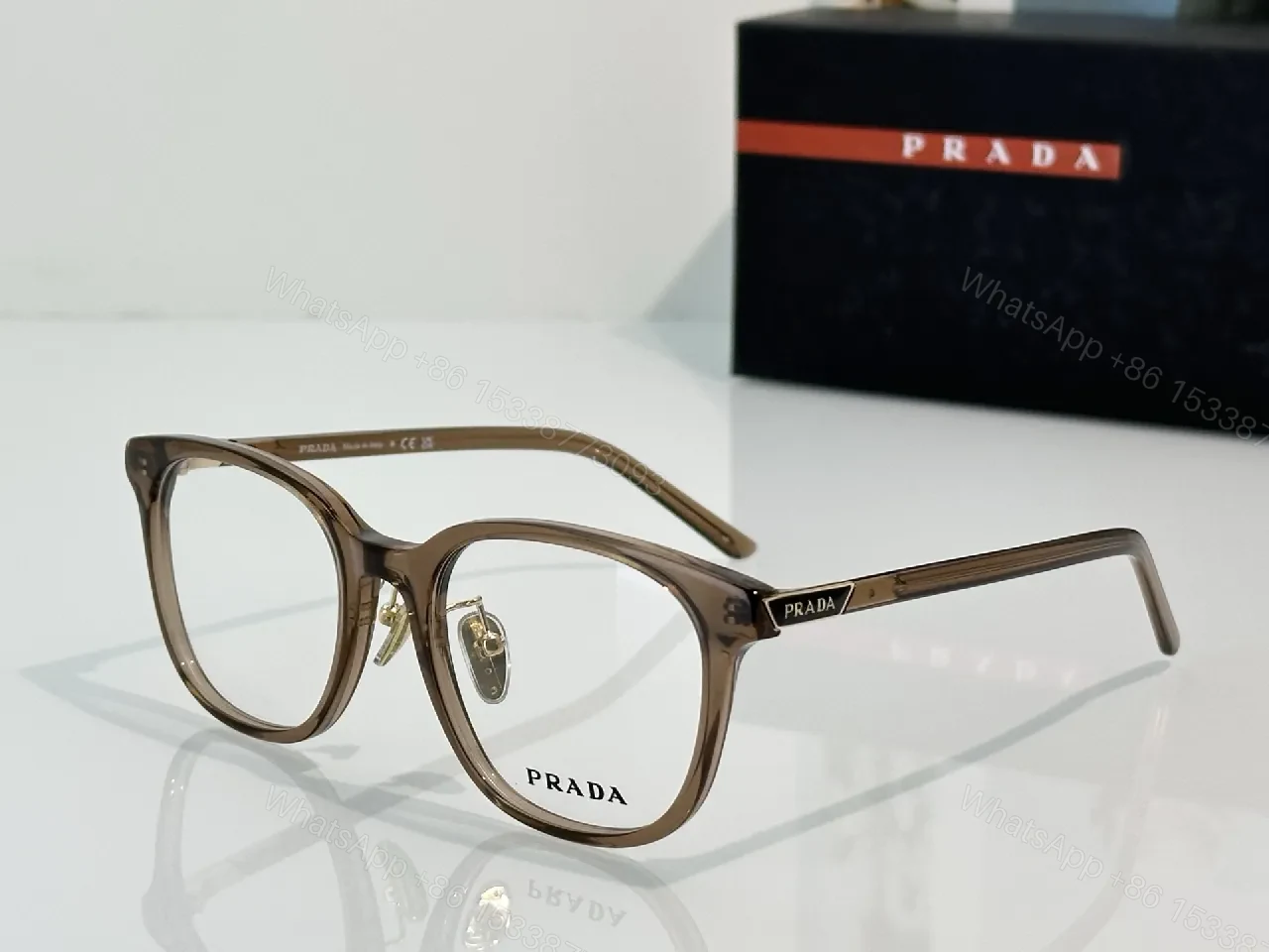 View 9 of Classic Black Acetate Eyeglasses, Designer-Inspired, Premium Comfort