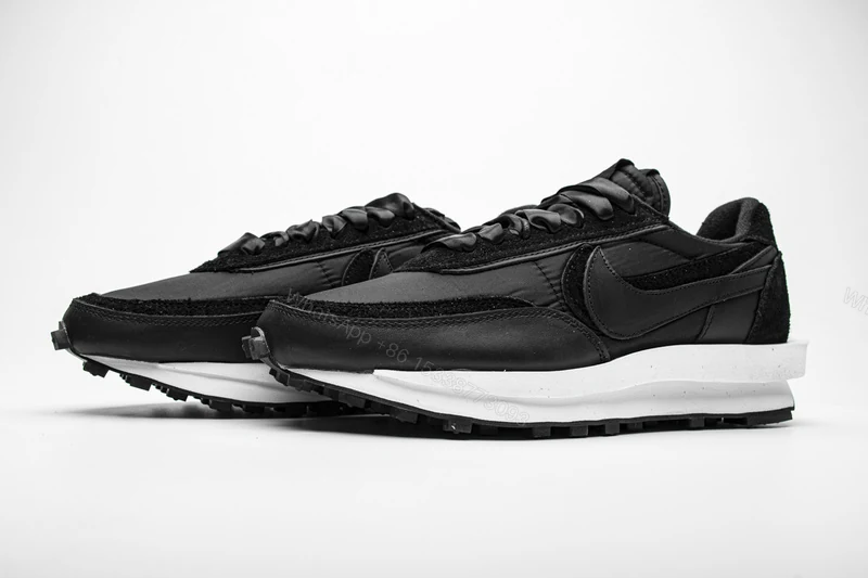 View 4 of (OG)Sacai x Nike Waffle Dbreak BlackWhite BV0073-002