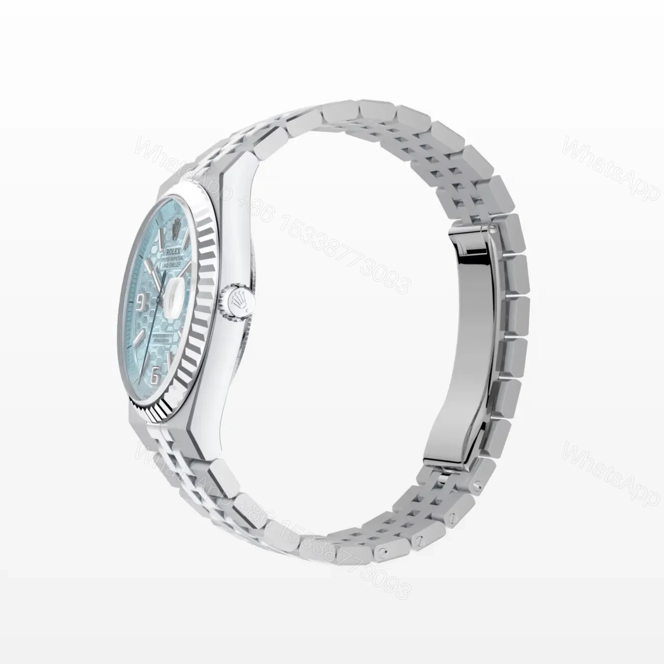 View 3 of Rolex Land-Dweller 36 mm Ice Blue Dial (2025)