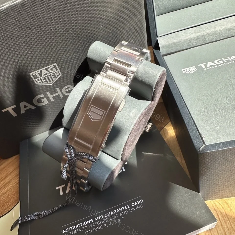 View 7 of TAG Heuer Aquaracer 300M Quartz 43 Stainless Steel BlackBracelet WAY101A.BA0746