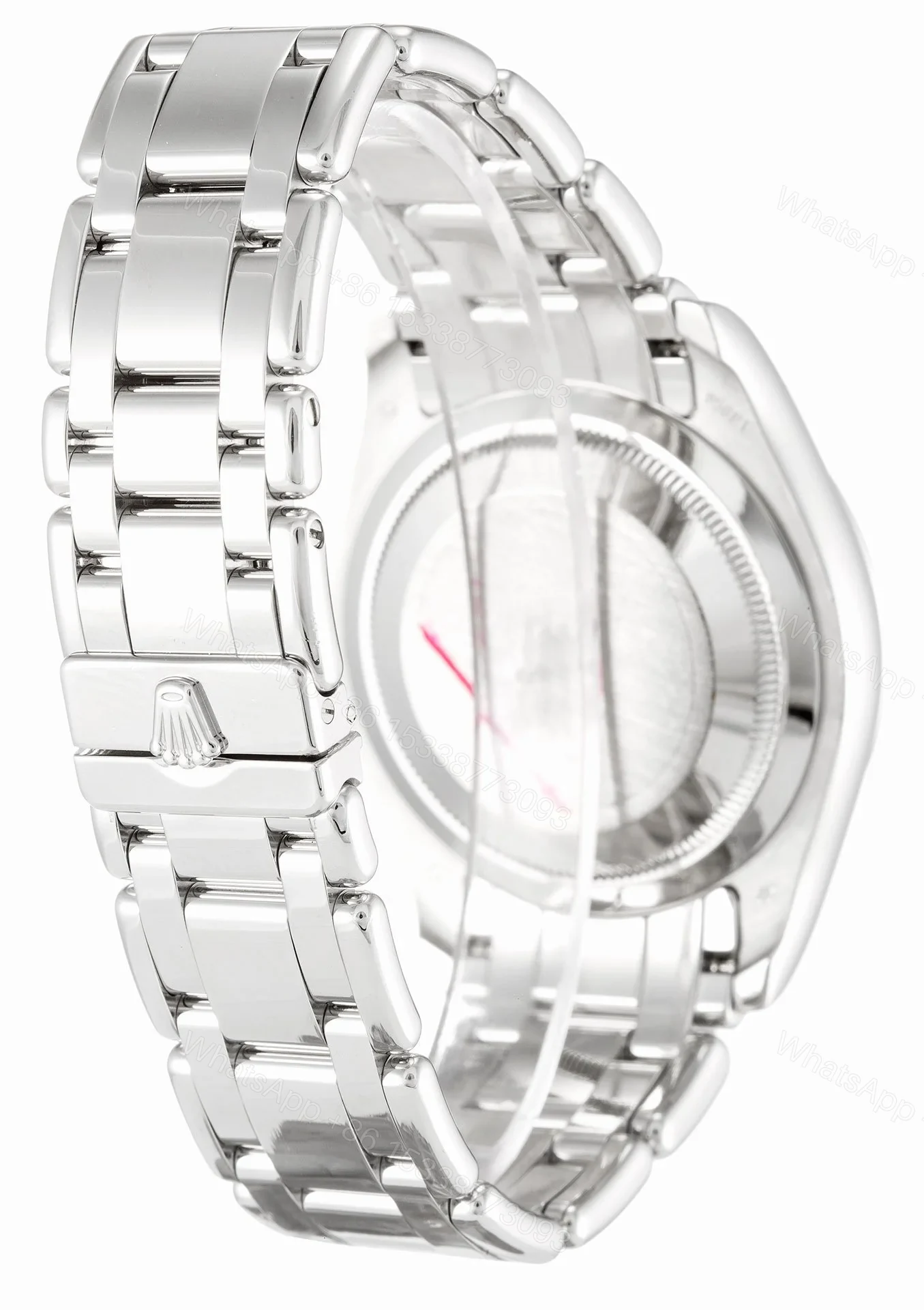 View 3 of Replica Rolex Day-Date Mother of Pearl – Black Dial 18946 36 mm