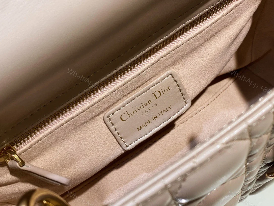 View 7 of Dior Lady Super Light Pink Handbag 20cm