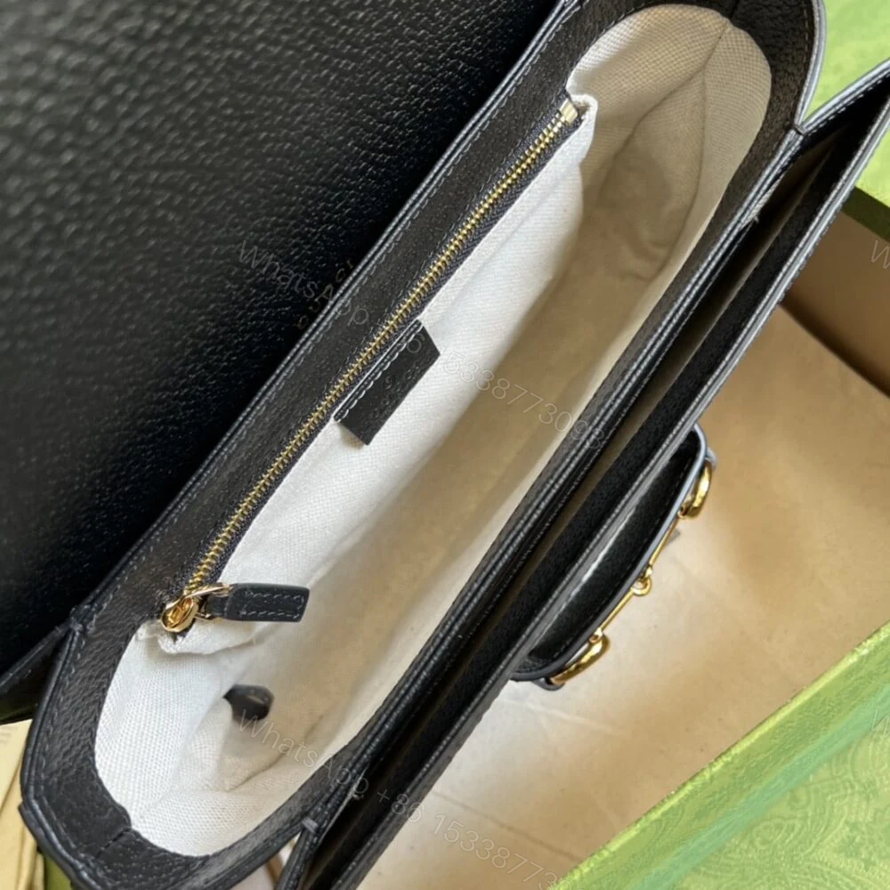 View 5 of Gucci Horsebit 1955 Original GG Black And Ivory 25Cm 602204 UN3BG 1274