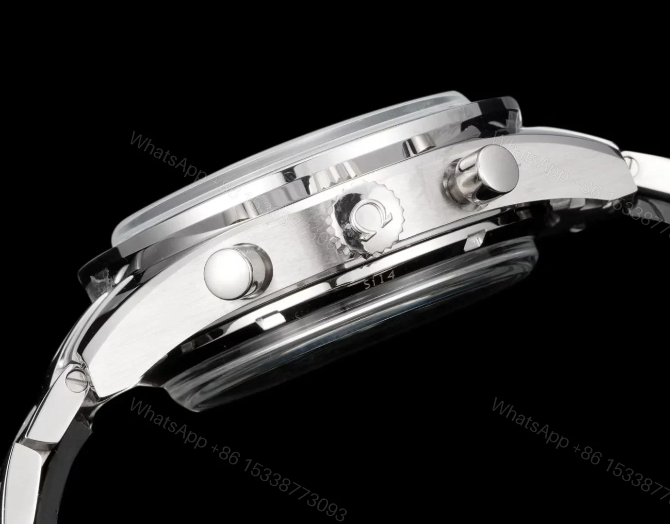 View 6 of Omega Speedmaster 57 Co-Axial Stainless Steel Black Dial Bracelet 331.10.42.51.01.001