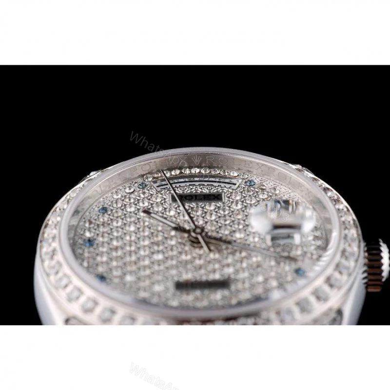 View 10 of Replica Rolex Day-Date Diamond Dial 41985 36 mm