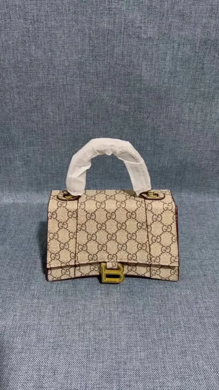View 2 of Gucci Balenciaga The Hacker Project Hourglass Bag YB41685 AAAA
