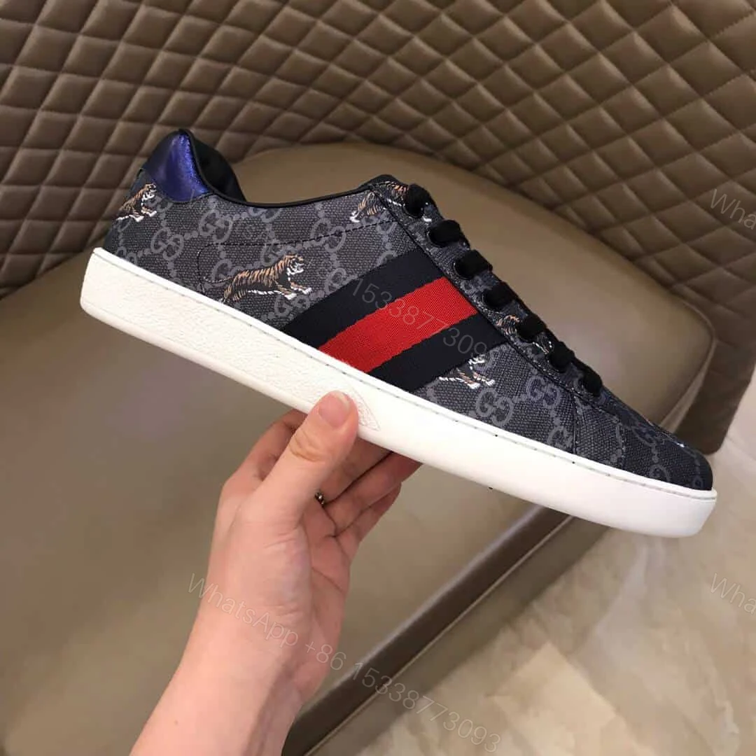 View 2 of GUCCI MEN’S ACE GG SUPREME TIGERS SNEAKER – GC9