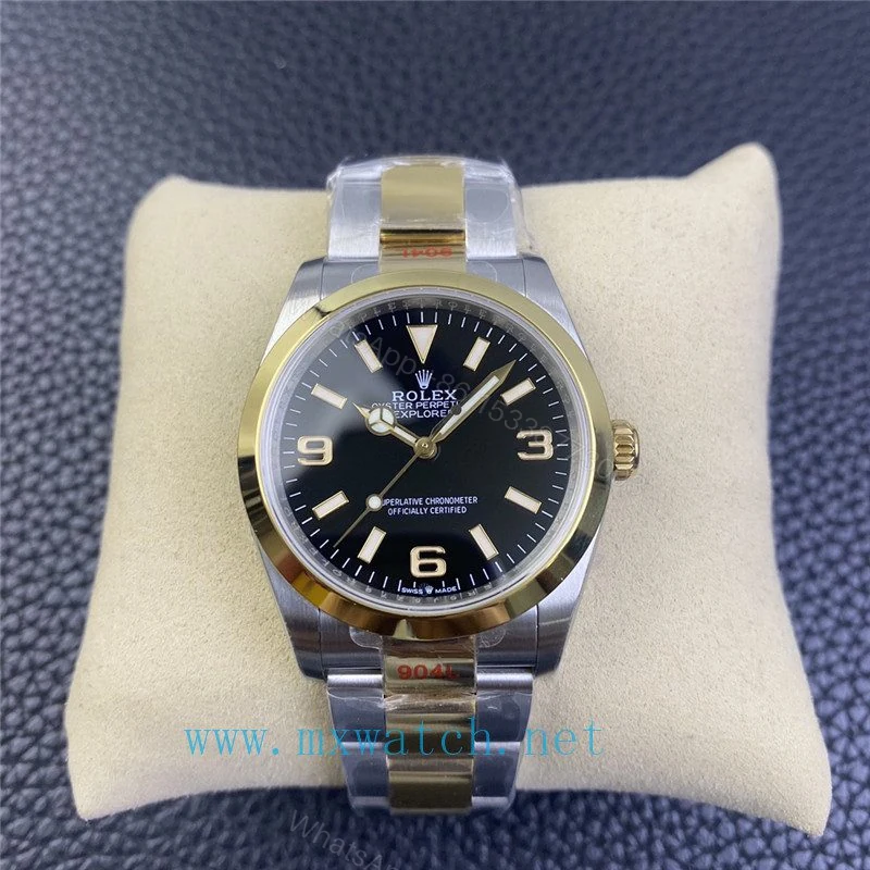 View 2 of Rolex Explorer M124273 Gold Watch