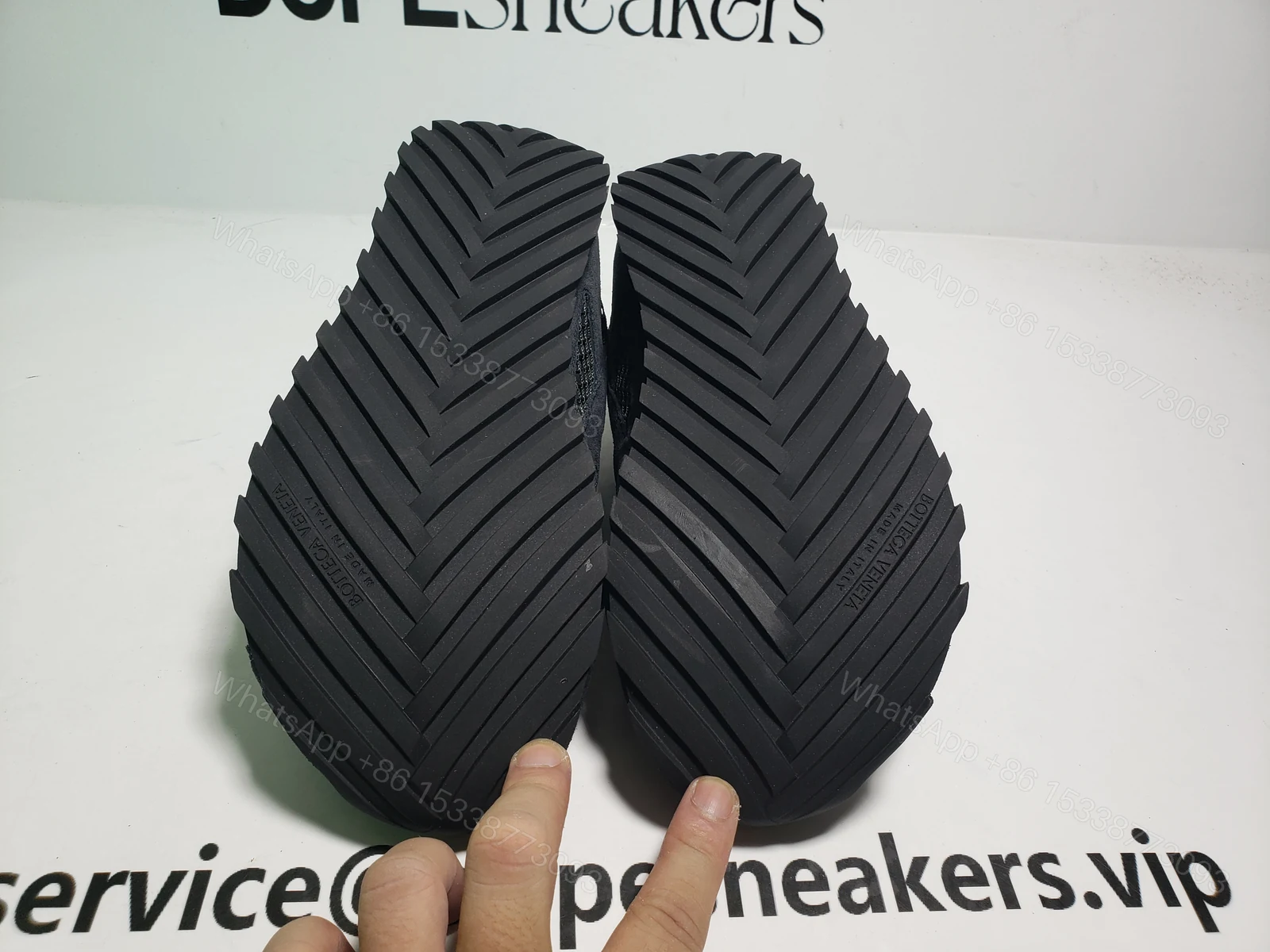 View 10 of Bottega Veneta Orbit Black Suede