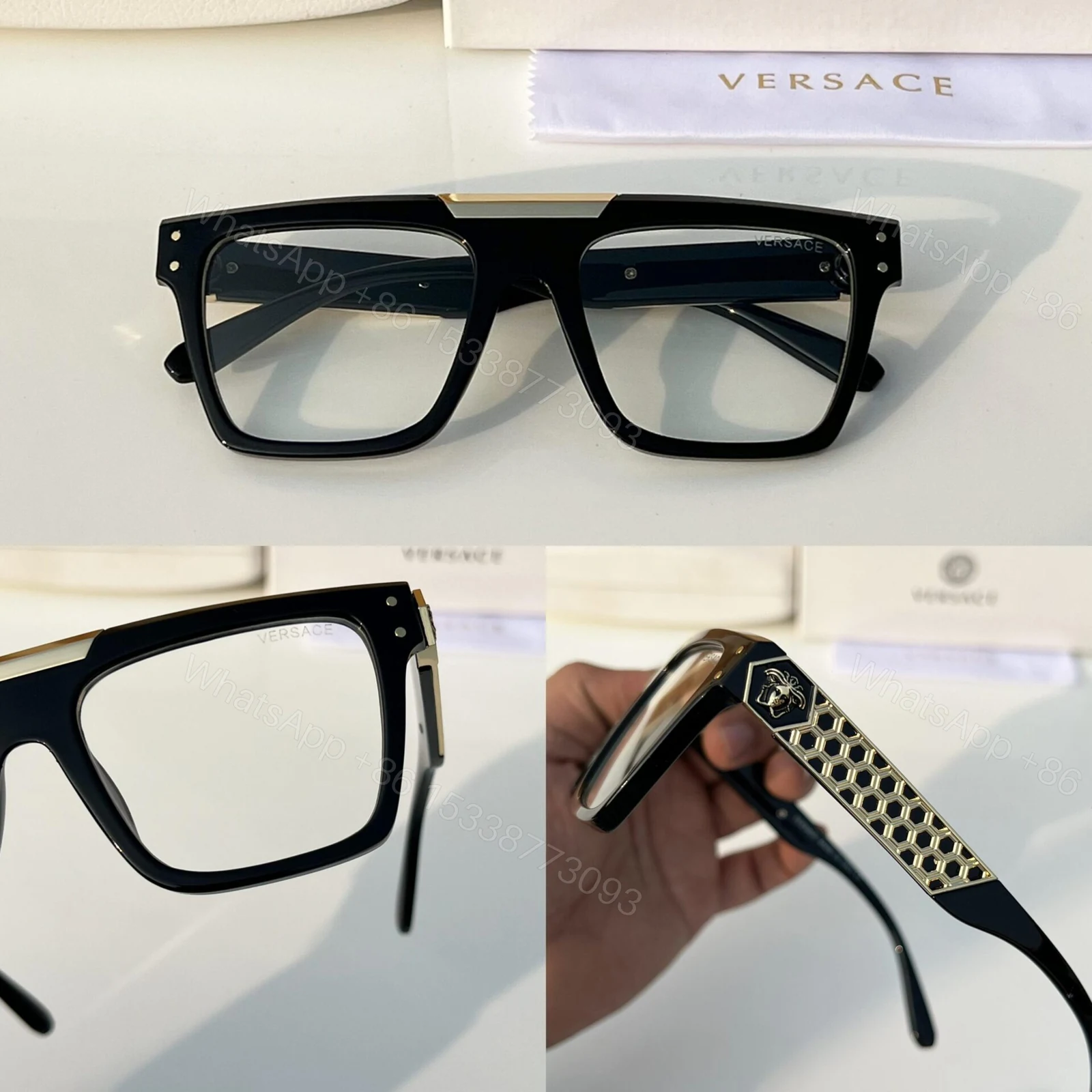 View 6 of Louis Vuitton Sunglasses Black-Grey
