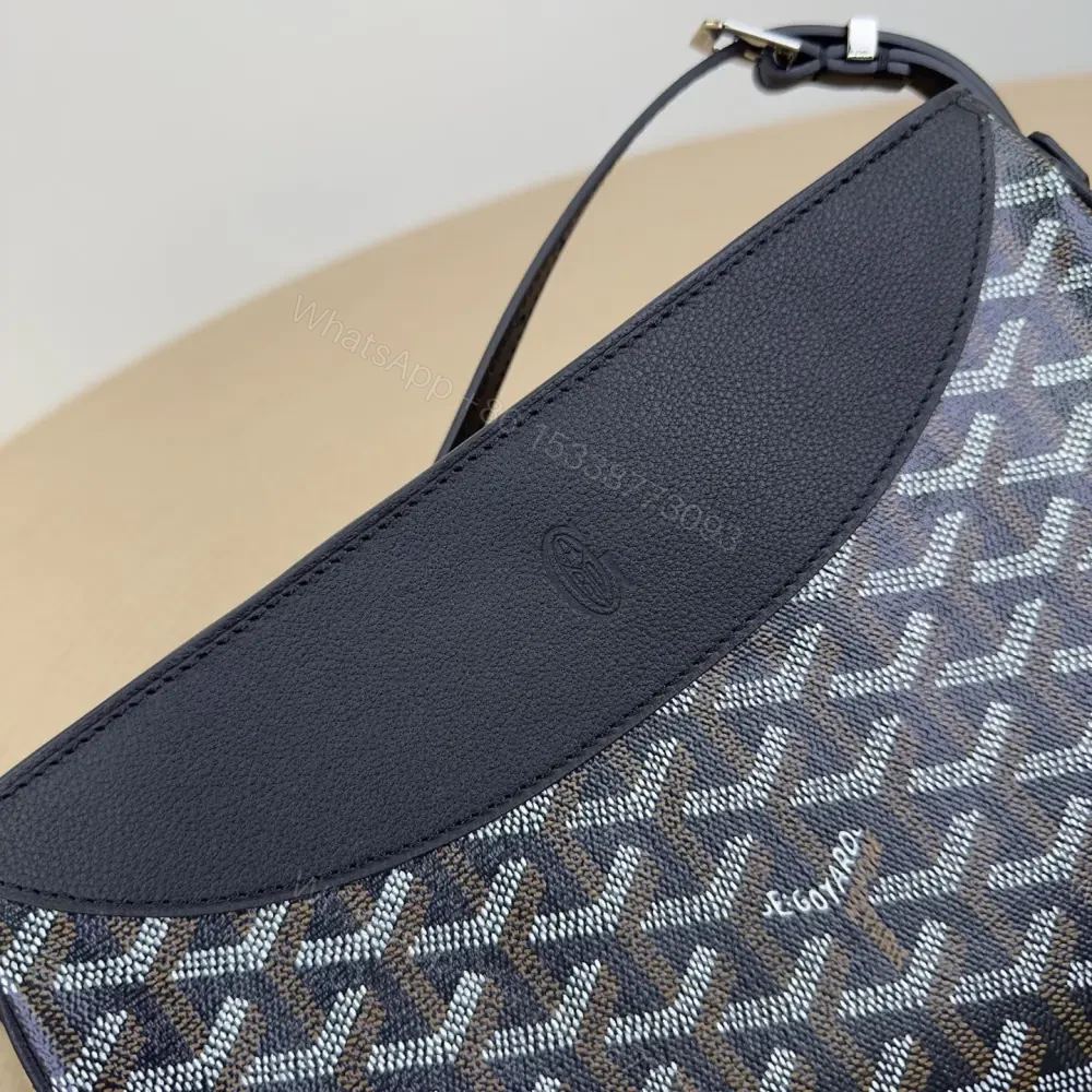 View 6 of 高仿Goyard*01CL01P單肩半月包黑色免檢版