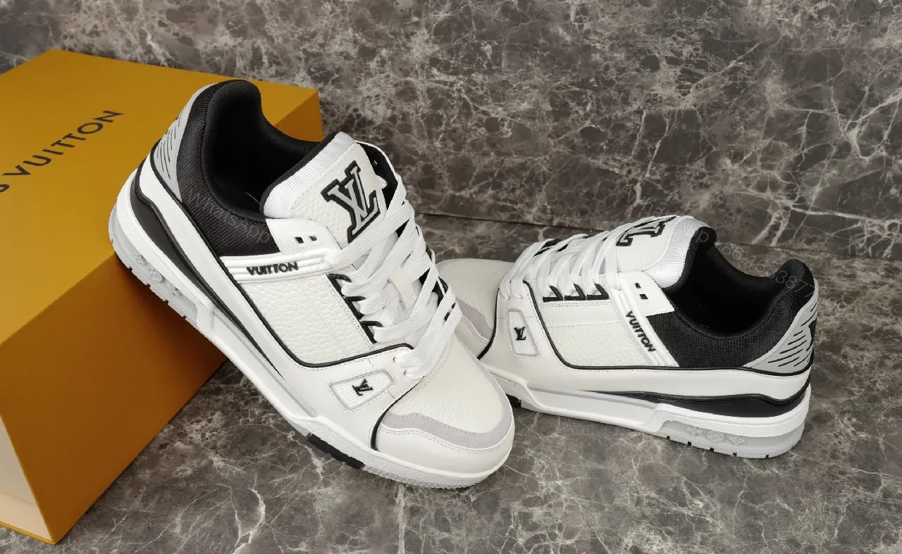 View 2 of White Leather High-Top Sneaker with Premium Comfort