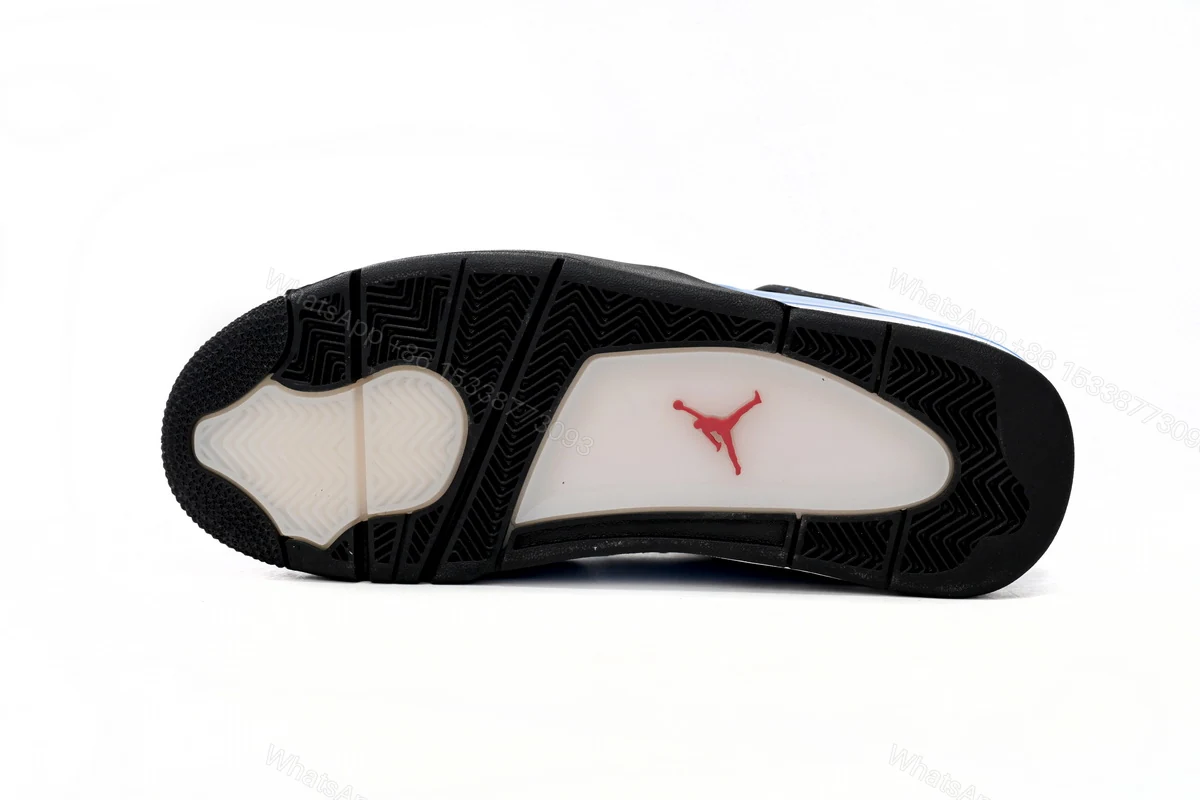 View 8 of Travis Scott Cactus Jack x Air Jordan 4 Retro “Houston Oilers” 308497-406 (Top Quality)