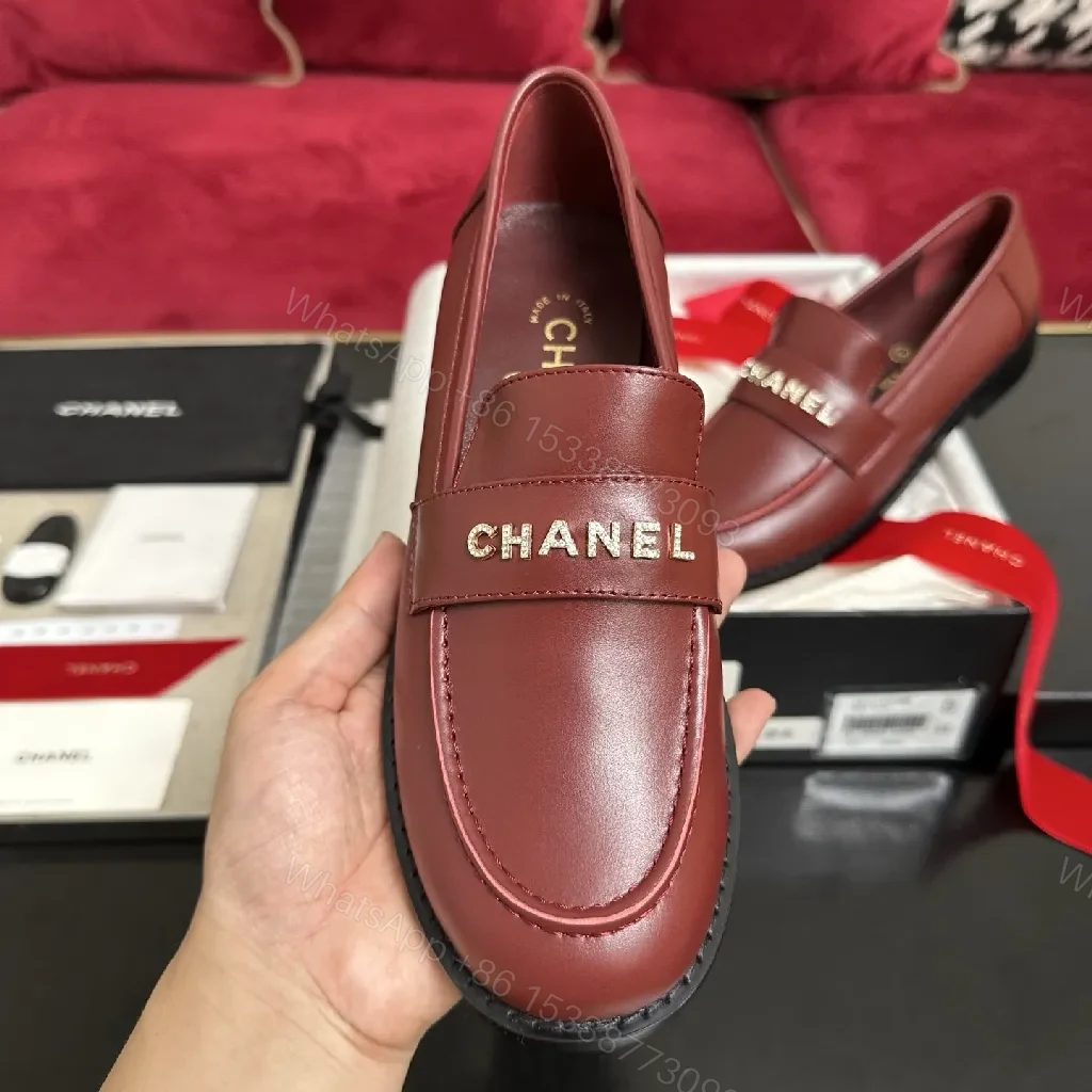 View 6 of Burgundy Leather Loafers: All-Day Comfort, Chic Design