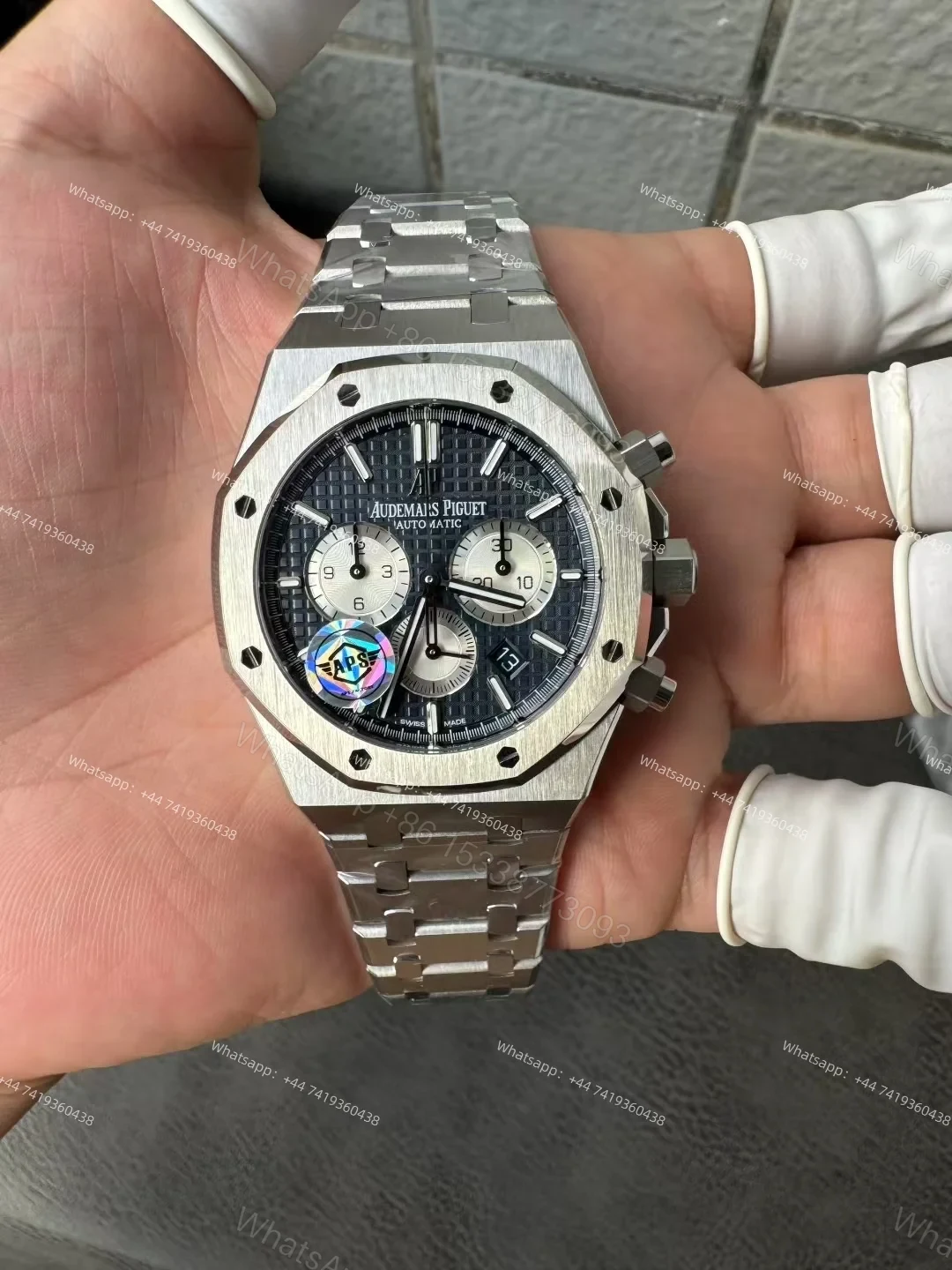 View 3 of Audemars Piguet Super Clone Royal Oak Blue Dial 26331ST Chronograph 41mm