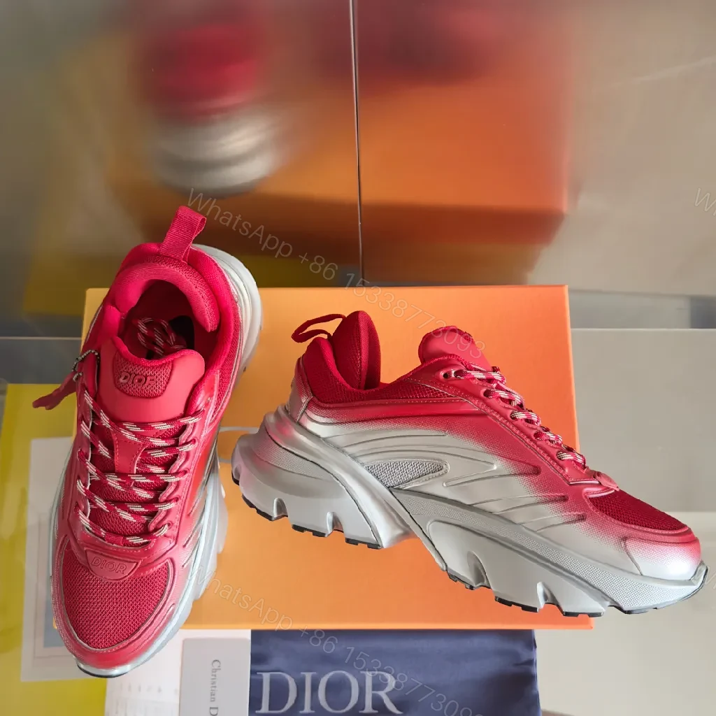 View 2 of Bold Patterned Hiking-Inspired Sneakers: Structured Comfort