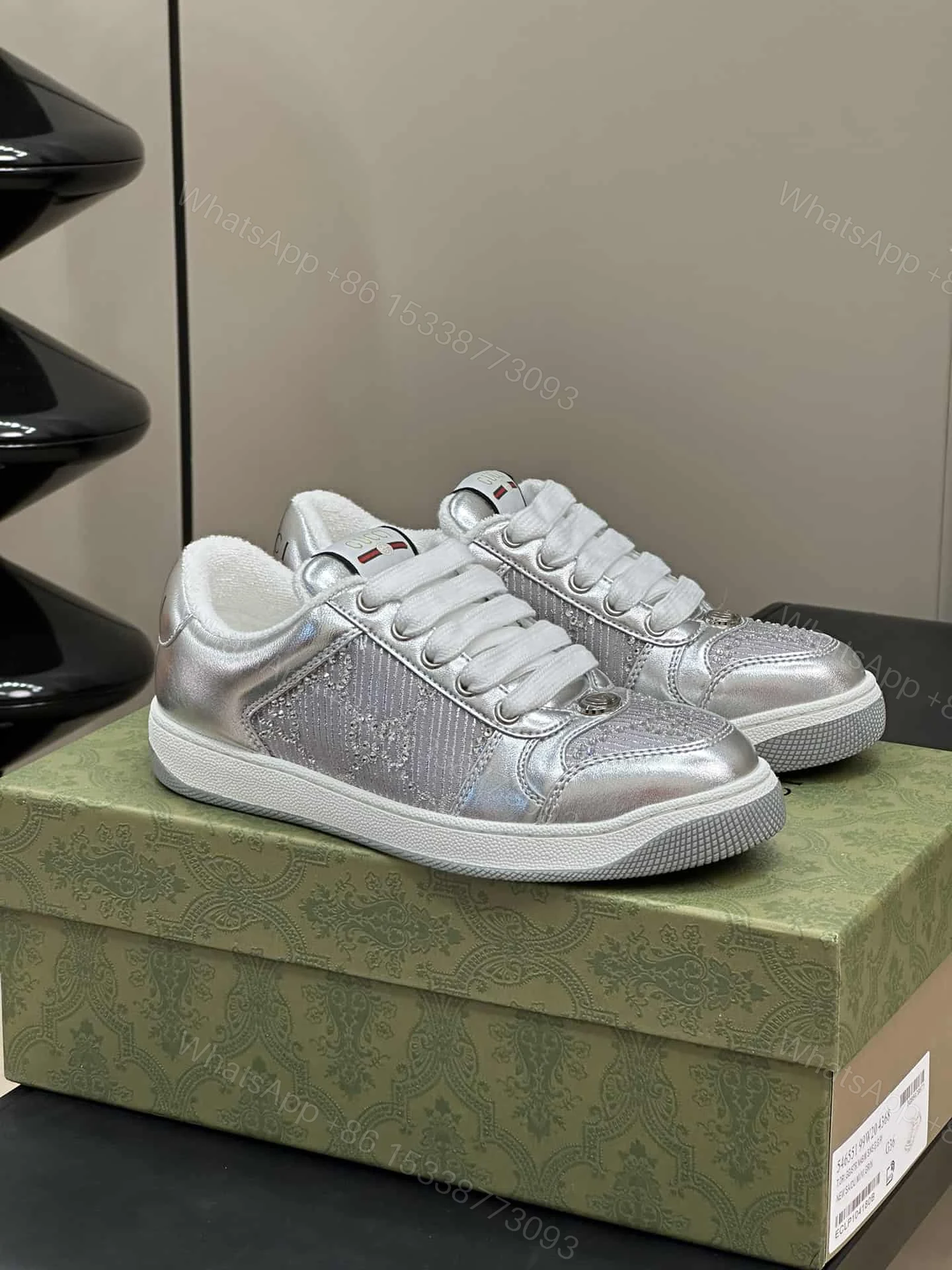 View 3 of GUCCI WOMEN’S SCREENER GG TRAINER – GC260