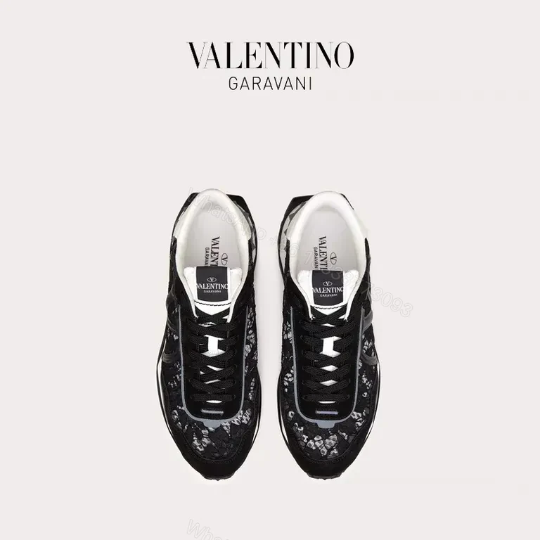 View 4 of Monochrome Marble-Texture Luxury Sneakers - All-Day Comfort