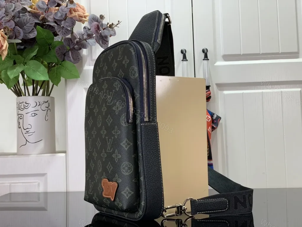 View 5 of Louis Vuitton Monogram Sling: All-Day Utility Crossbody Bag