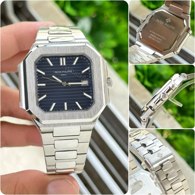 View 4 of Patek Philippe Cubitus 45MM Olive Blue Quartz