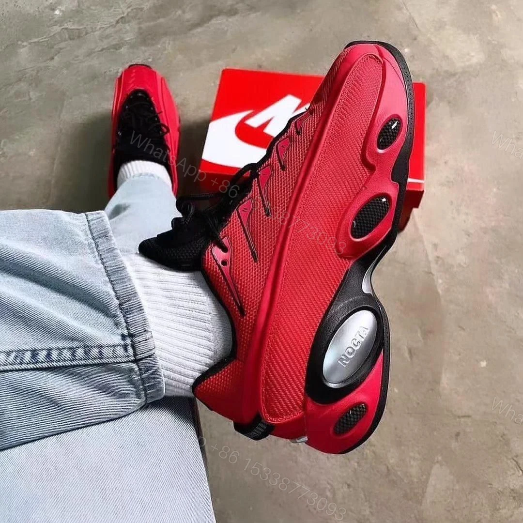 View 3 of FIRST COPY NIKE NOCTA GLIDE RED FOR MEN