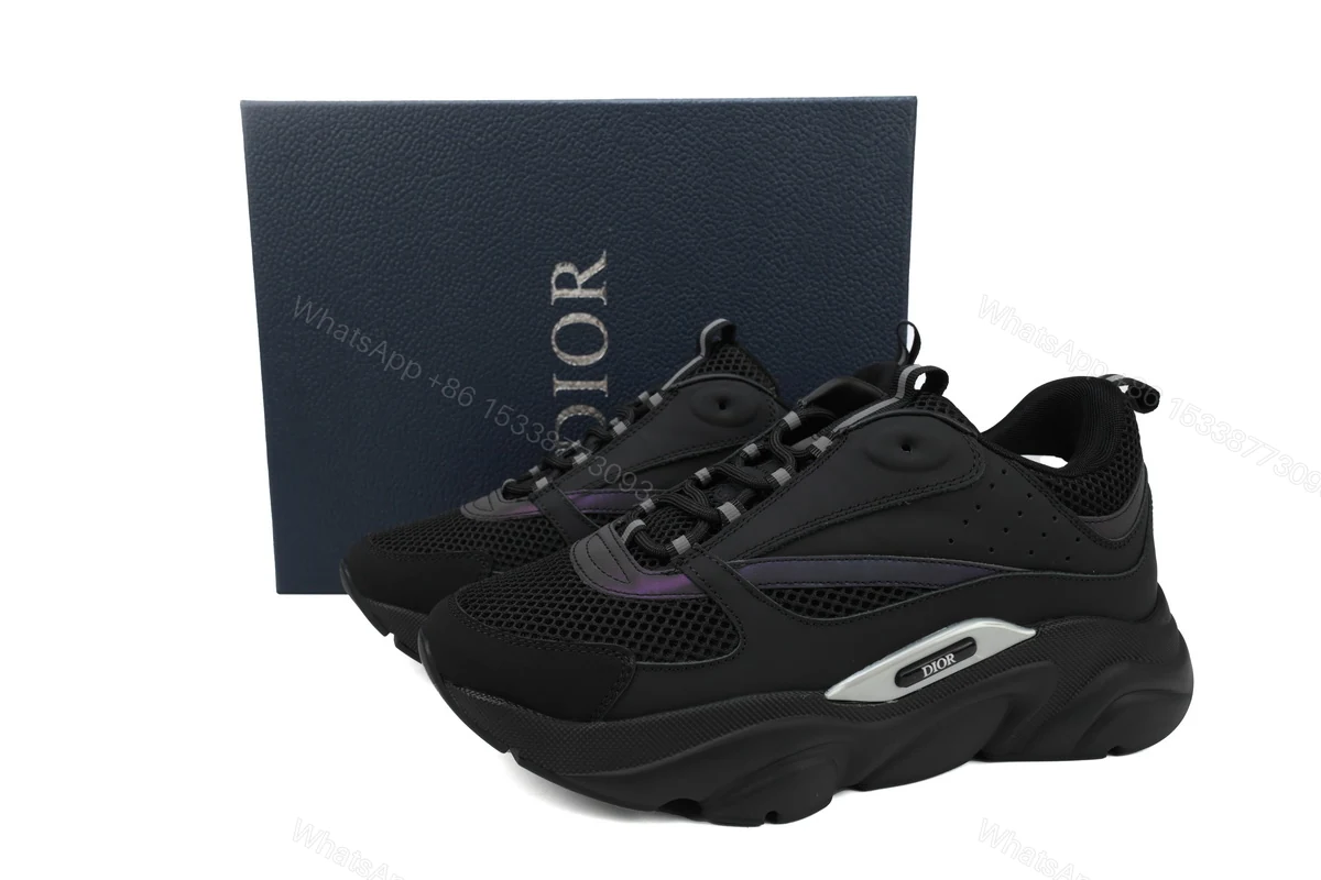 Dior B22 Sneakers Black — view 2
