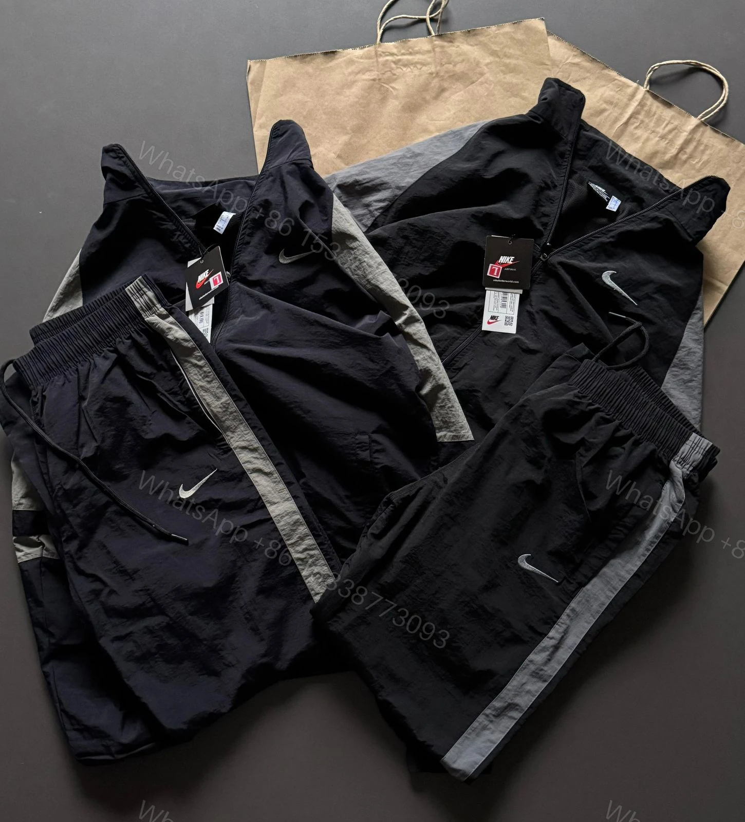 View 3 of FIRST COPY NIKE PREMIUM QUALITY Track suit Fabric-Jordan crush