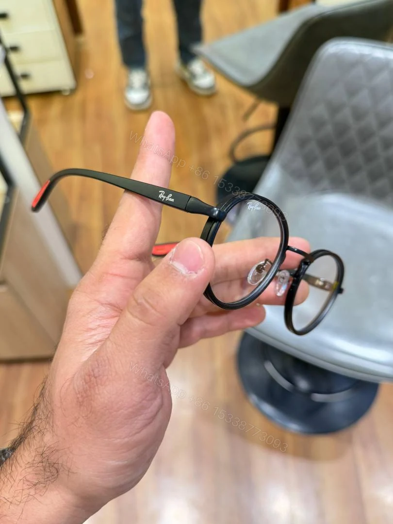 View 2 of First Copy Ray-Ban 02 Black Plano Men’s Sunglasses