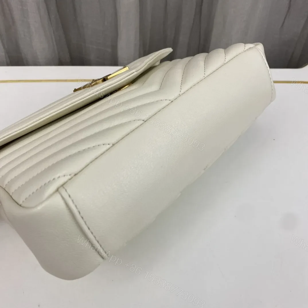 View 4 of Saint Laurent Medium College Leather Cross Body Bag