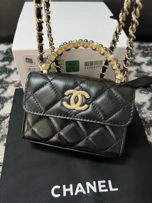 View 7 of Chanel-Inspired Quilted Mini Crossbody: Luxe Everyday Bag