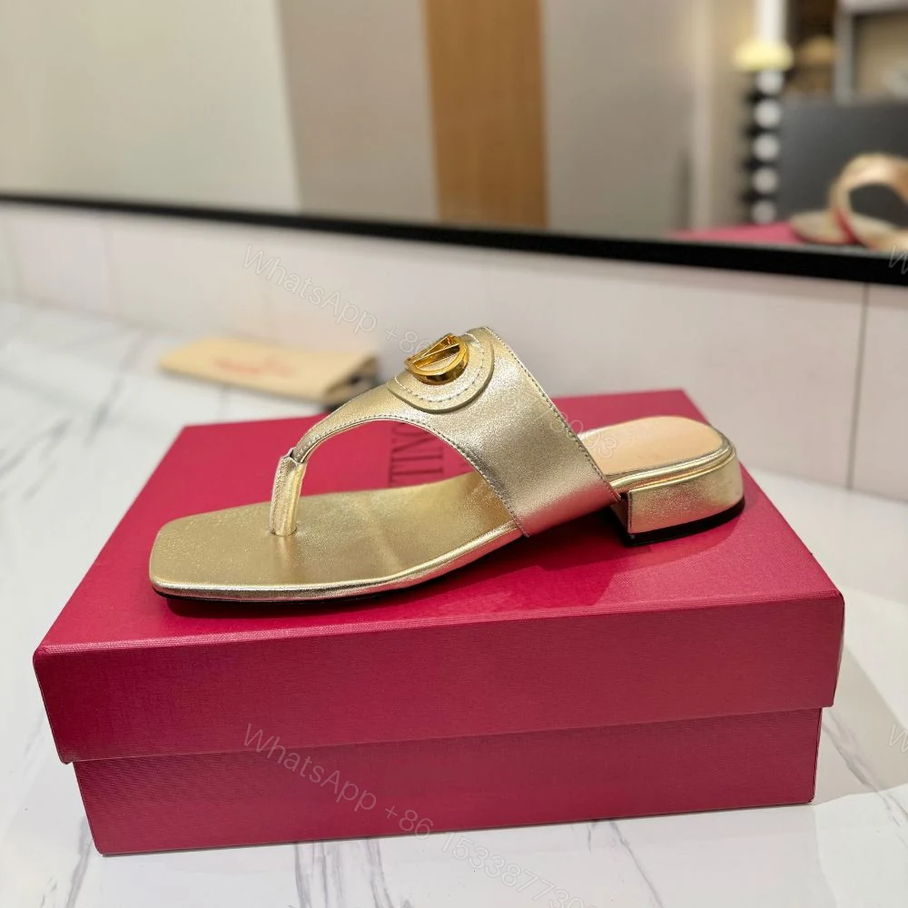 View 5 of Valentino Garavani Vlogo Signature Sandals Gold