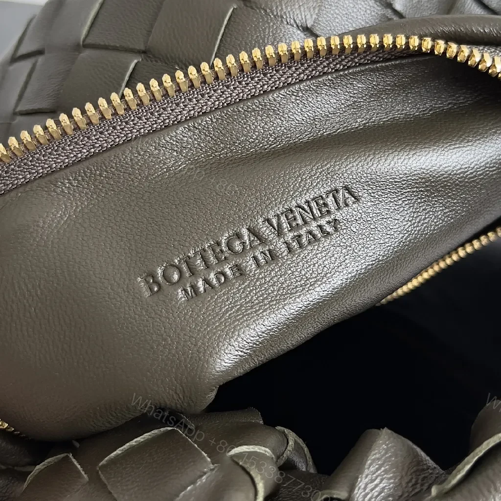 View 6 of Woven Leather Mini Bag: Structured, Compact Luxury Carry