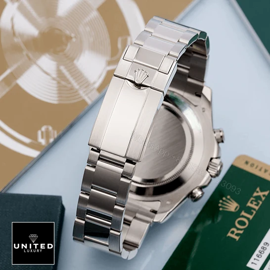 View 10 of Rolex Yacht-Master II White Dial 116689-0001 Oyster Replica