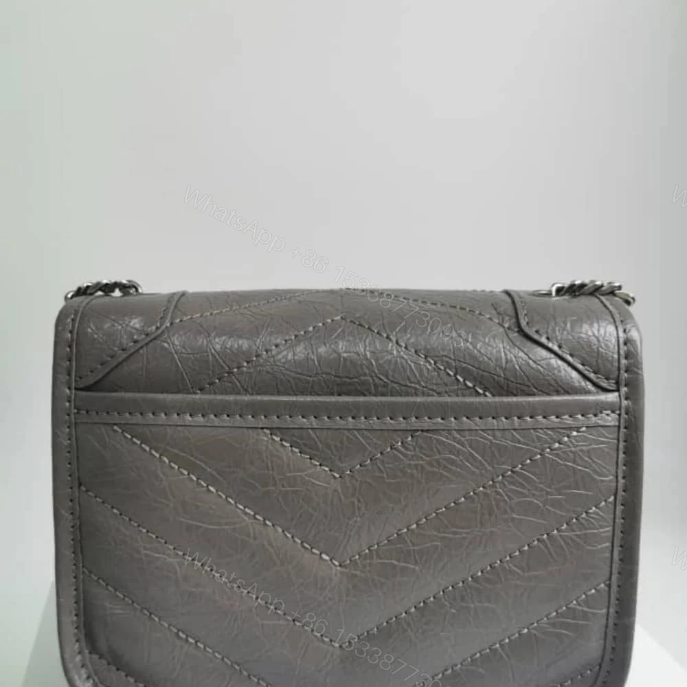View 4 of Saint Laurent Niki Vintage Chain Wallet Beige 19Cm