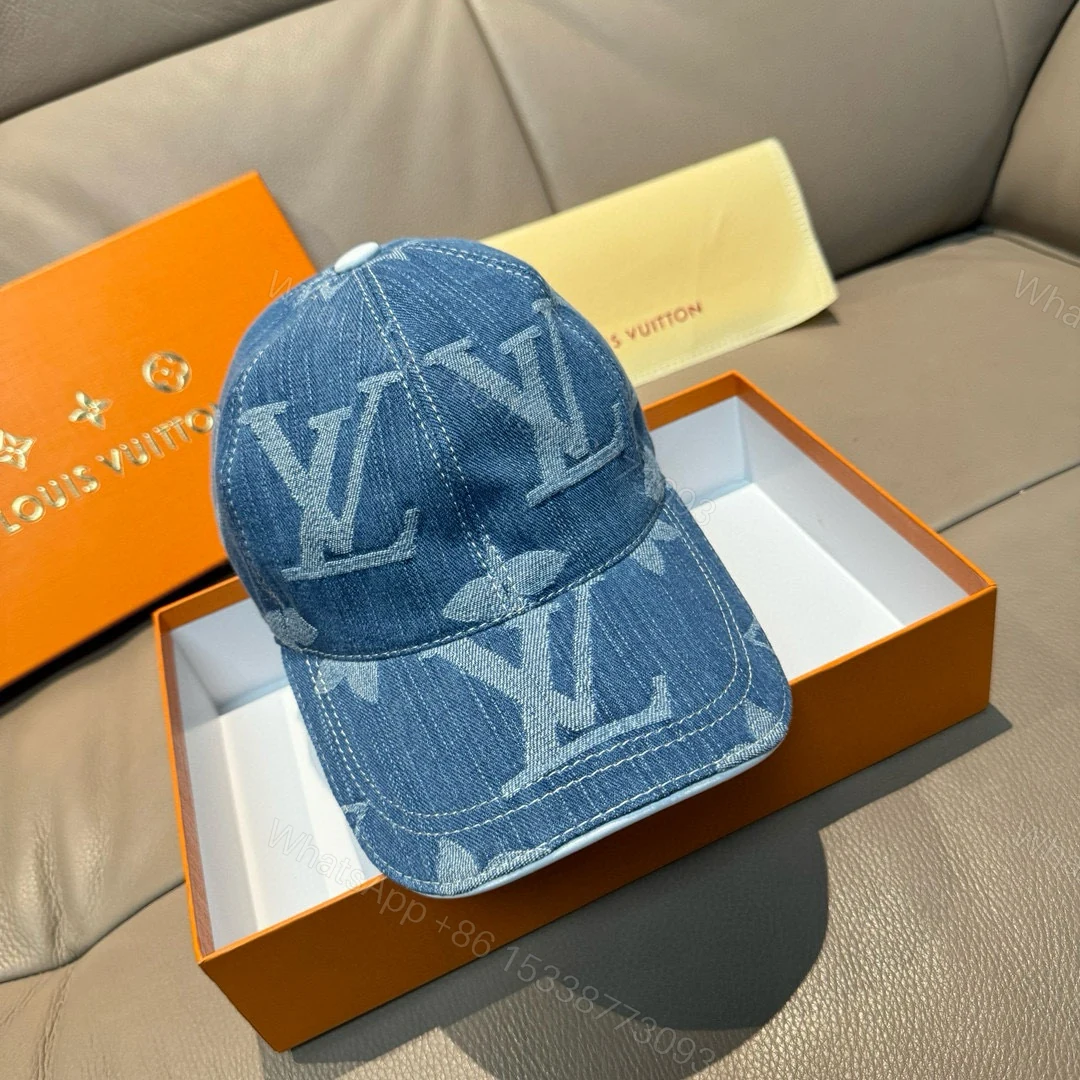 LV 原單牛仔棒球帽 大Logo圖騰設計 街頭潮流風格帽款 — view 1