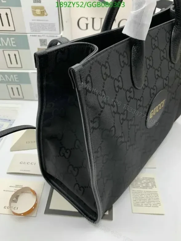 View 2 of Gucci Replica Off the Grid Black Tote Bag GGB0803034 – Premium 1:1 Quality