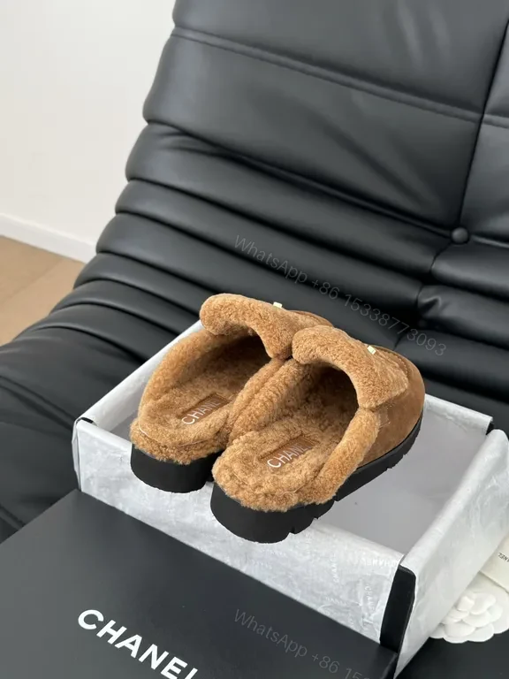 View 8 of Soft Suede Shearling Mule â€” Luxe Everyday Comfort