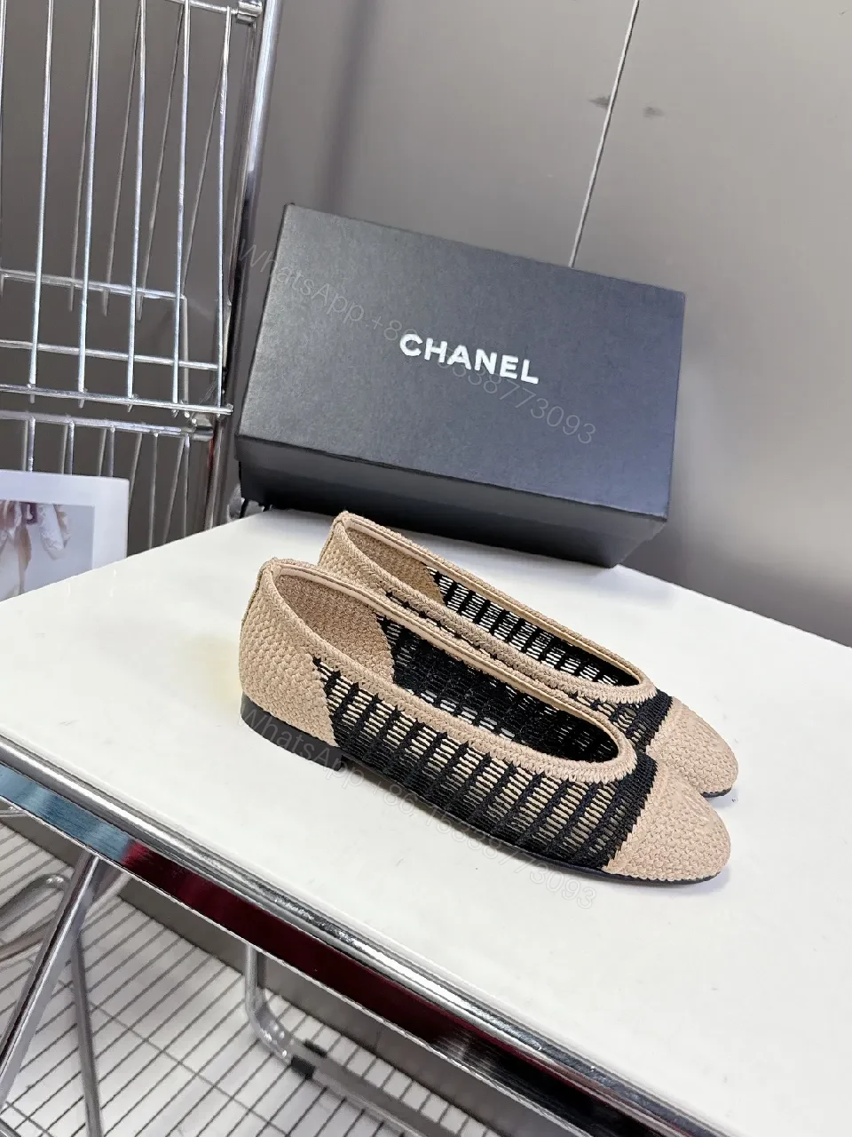 View 5 of Textured Knit Espadrille Flats - Luxe Everyday Comfort