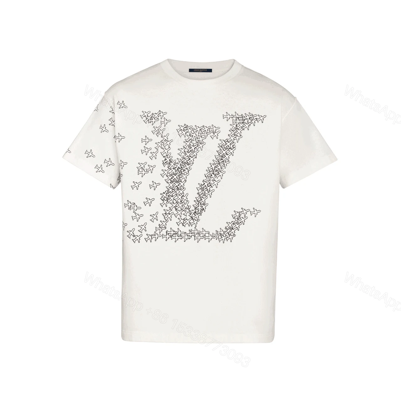 LOUIS VUITTON LV PLANES PRINTED T-SHIRT – LV14 — view 1