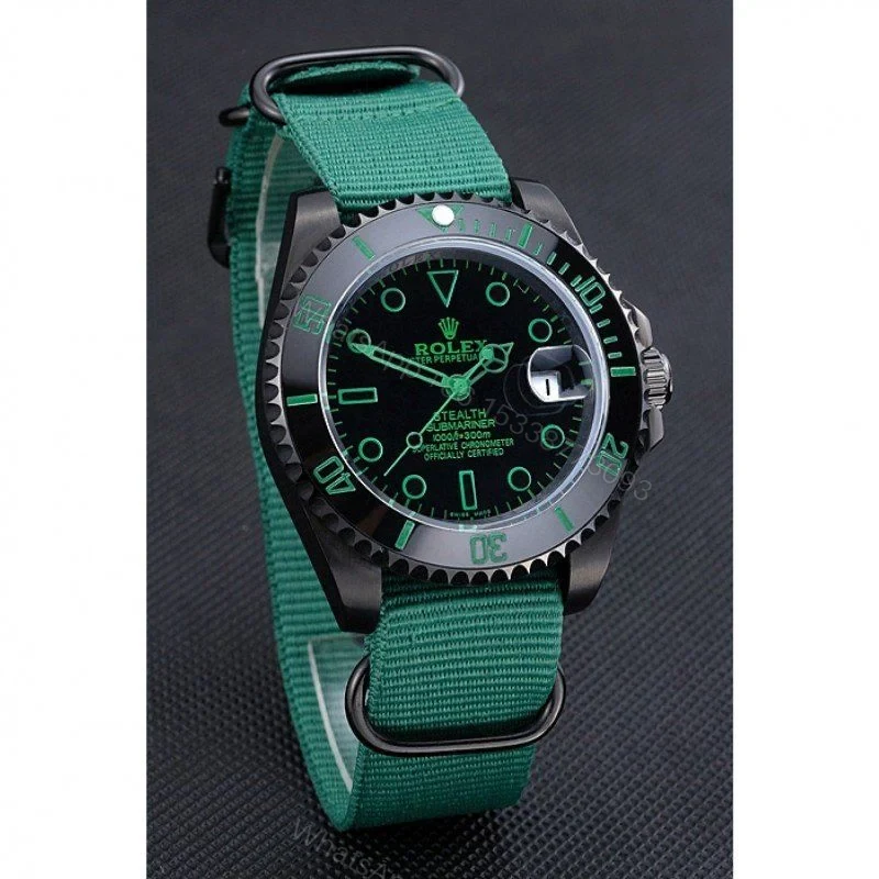 View 3 of Replica Rolex Submariner Black Dial 622009