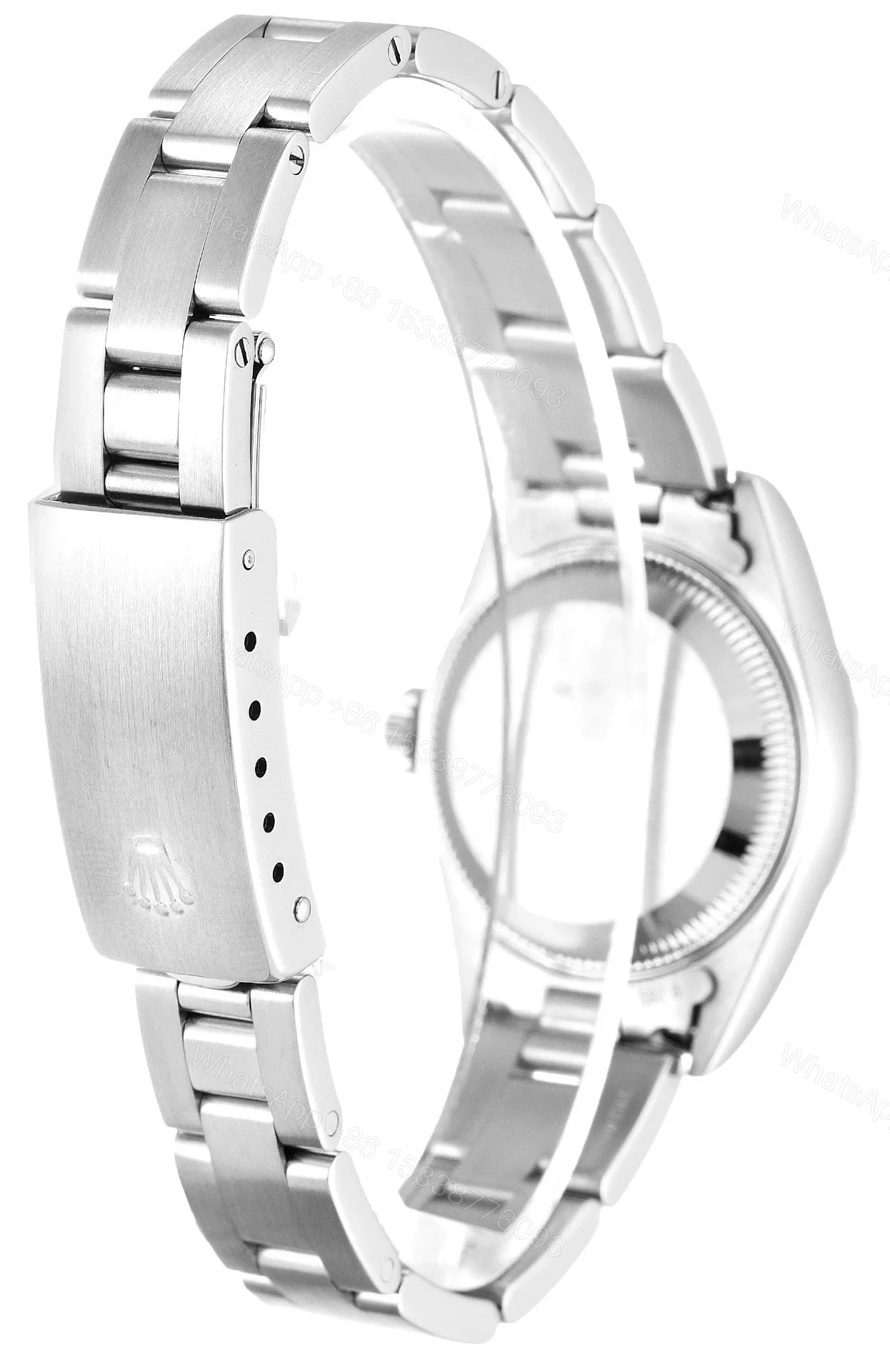 View 3 of Replica Rolex Oyster Perpetual Lady Blue Dial 79240 26 mm